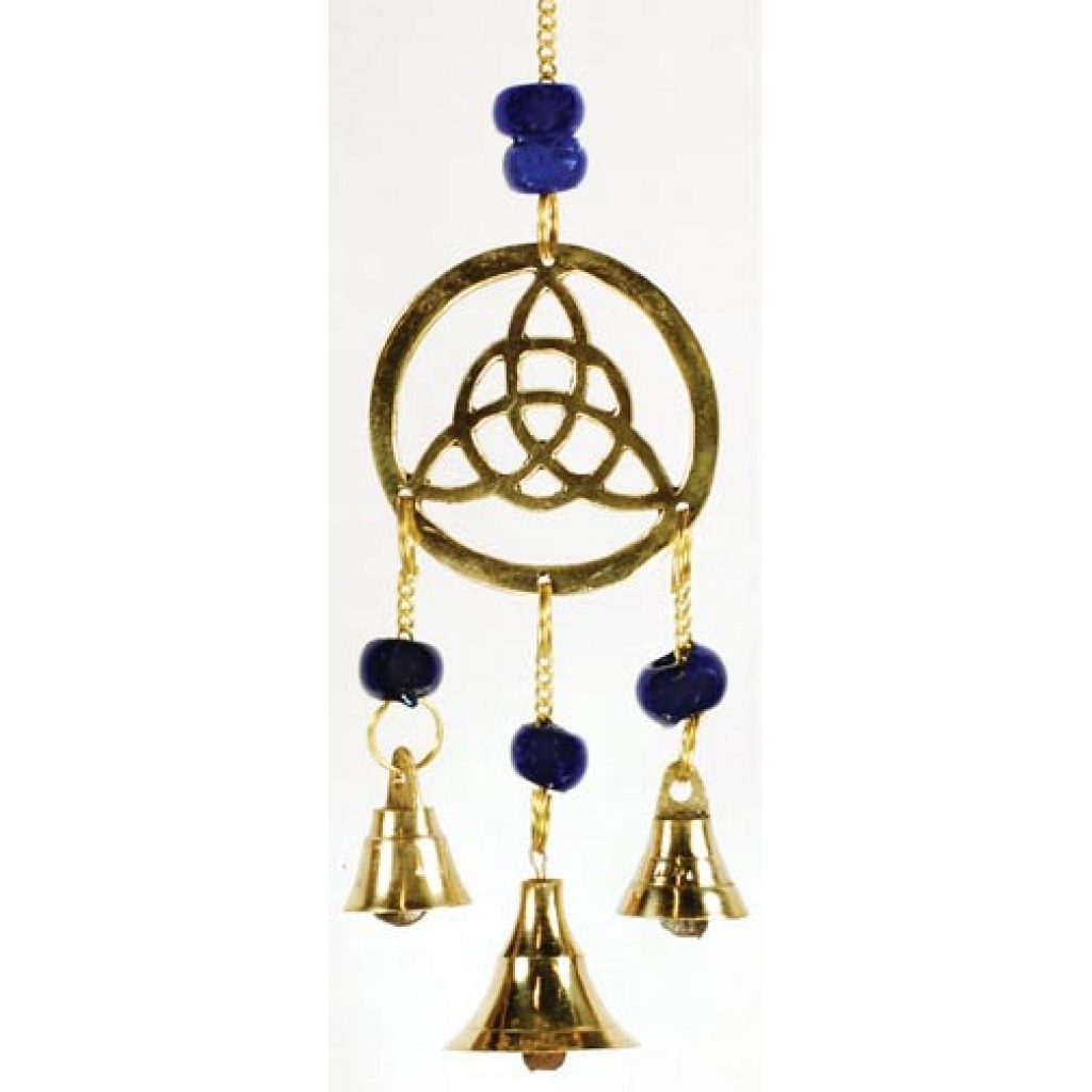 Three Bell Triquetra Wind Chime - Graceful Decor