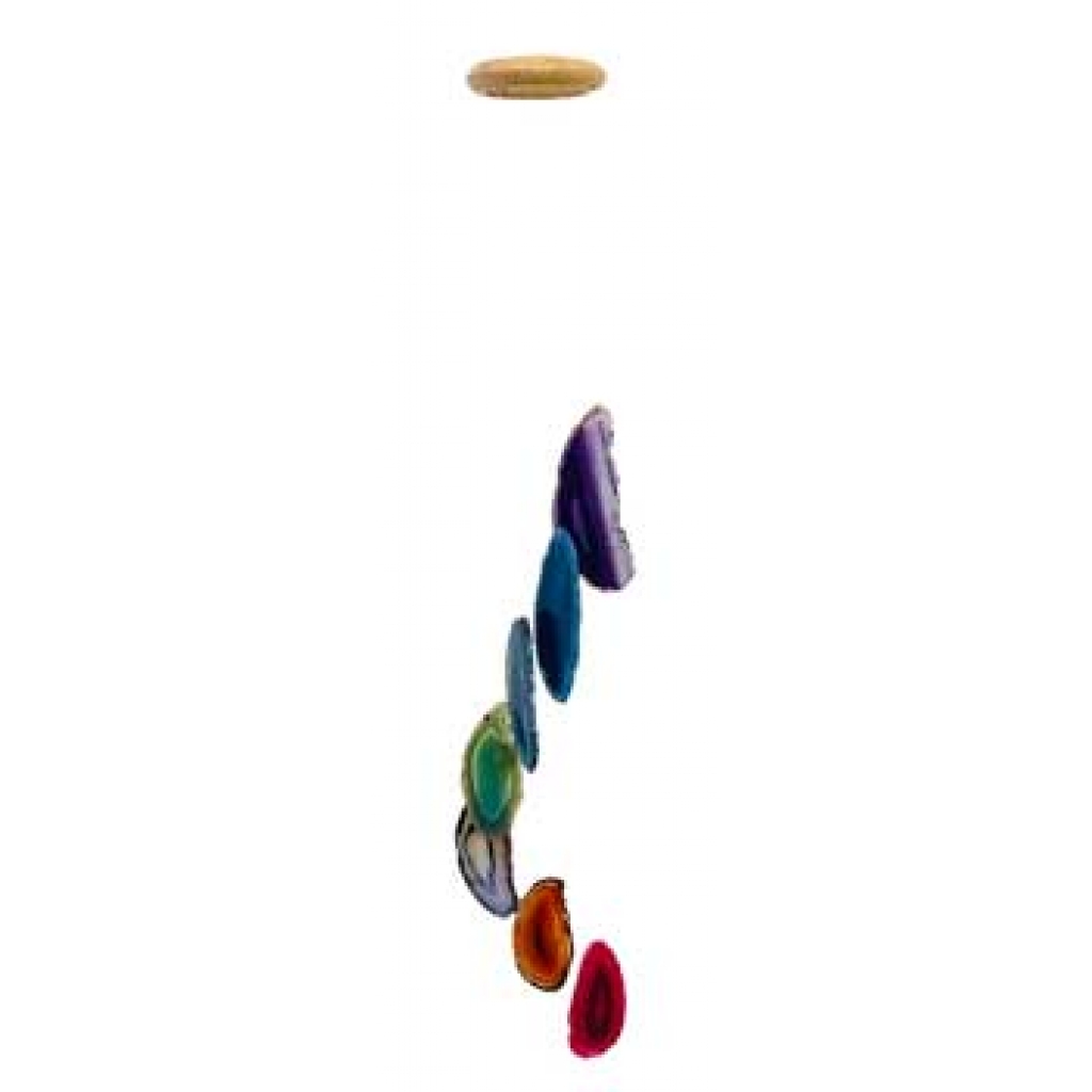 Agate Slice Wind Chime