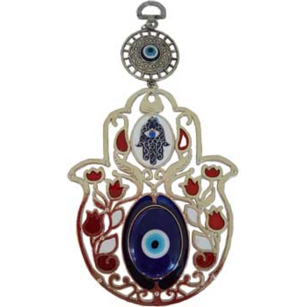 New Design Fatima Flower Evil Eye Wall Hanging