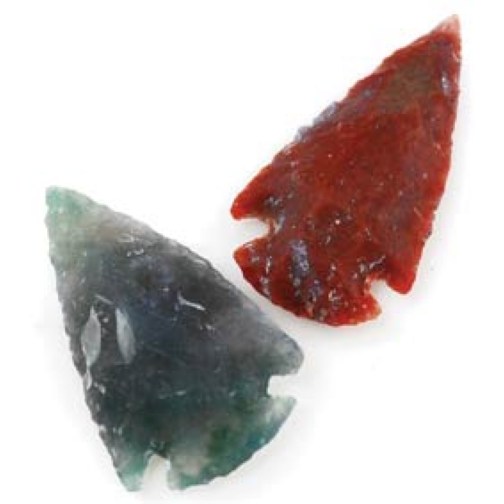 (set of 100) Arrowhead Stones - Nature's Artistry