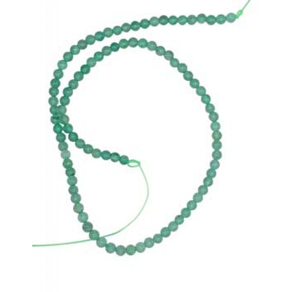 4mm Green Aventurine Beads for Jewelry Crafting