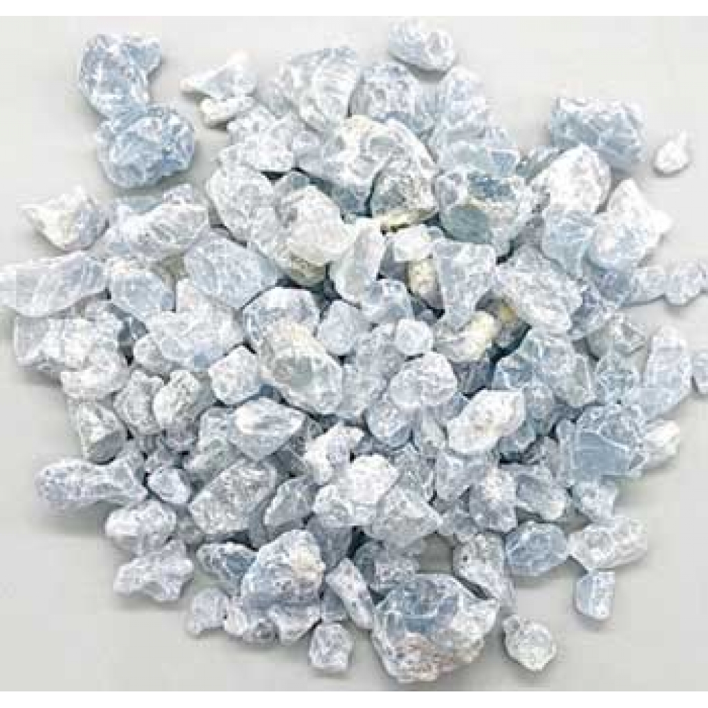 1 lb Celestite Untumbled Chips