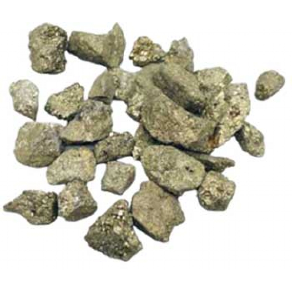 1 lb Pyrite Untumbled Chips (5-10mm) for Wealth Attraction