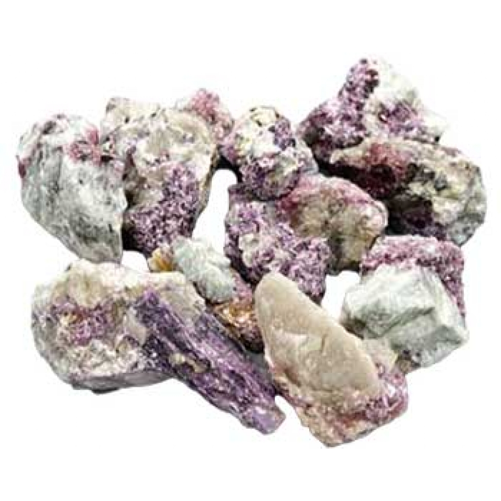 Flat of Lepidolite with Albite - Healing Crystals