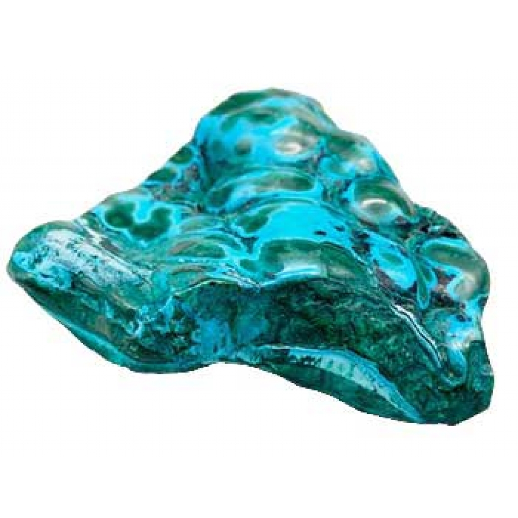 0.7-1.1 lb Chrysocolla/Malachite Free Shape Stones for Emotional Healing