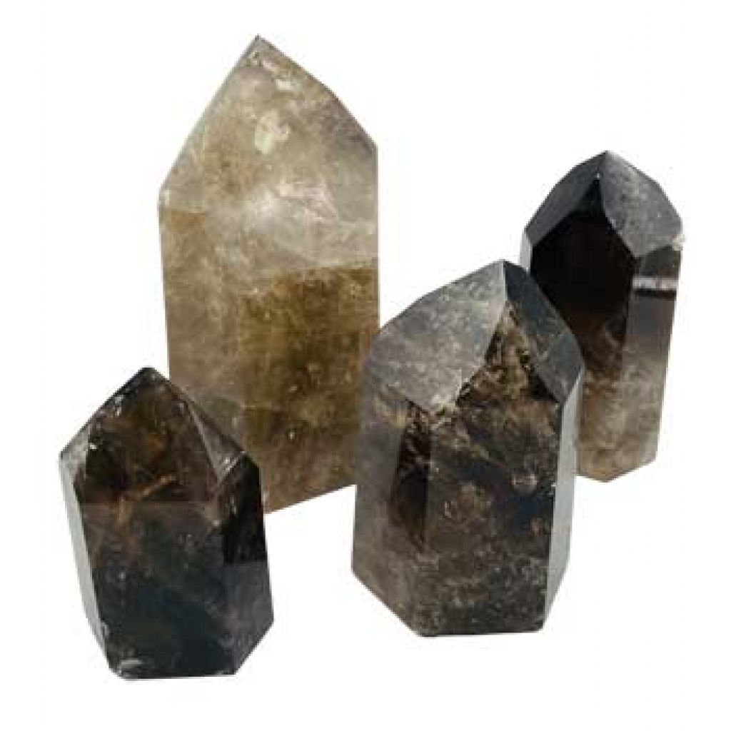 Approximately 3 lbs Smoky Quartz Obelisk - Calming Energy