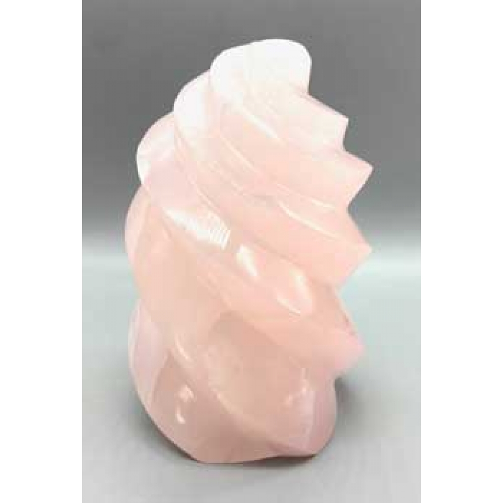 5.8# Pink Calcite Flame Shape