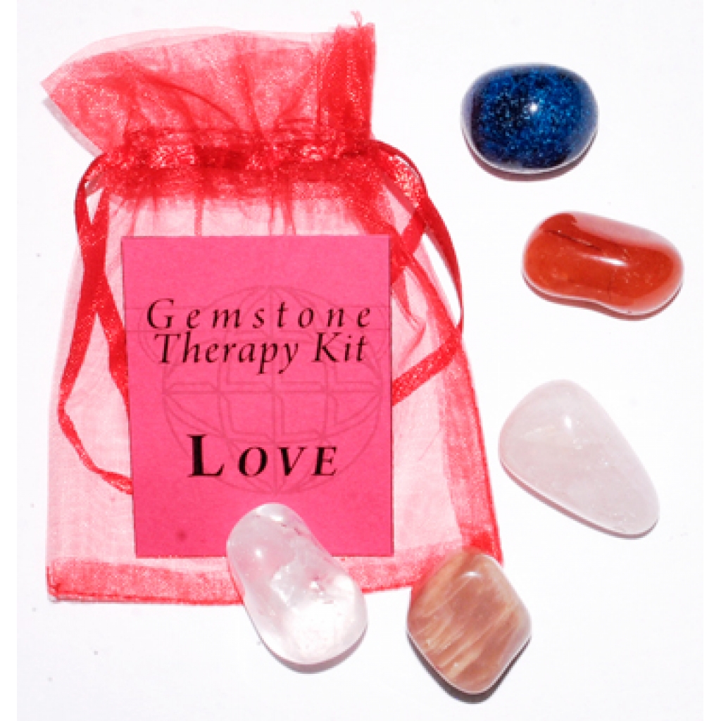 Love Gemstone Therapy: Heart-Cleansing Crystal Kit