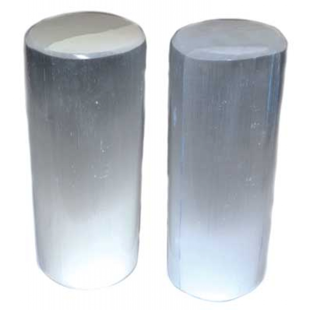 Selenite Harmonizer Set of 2 - High Vibrational Healing Tools