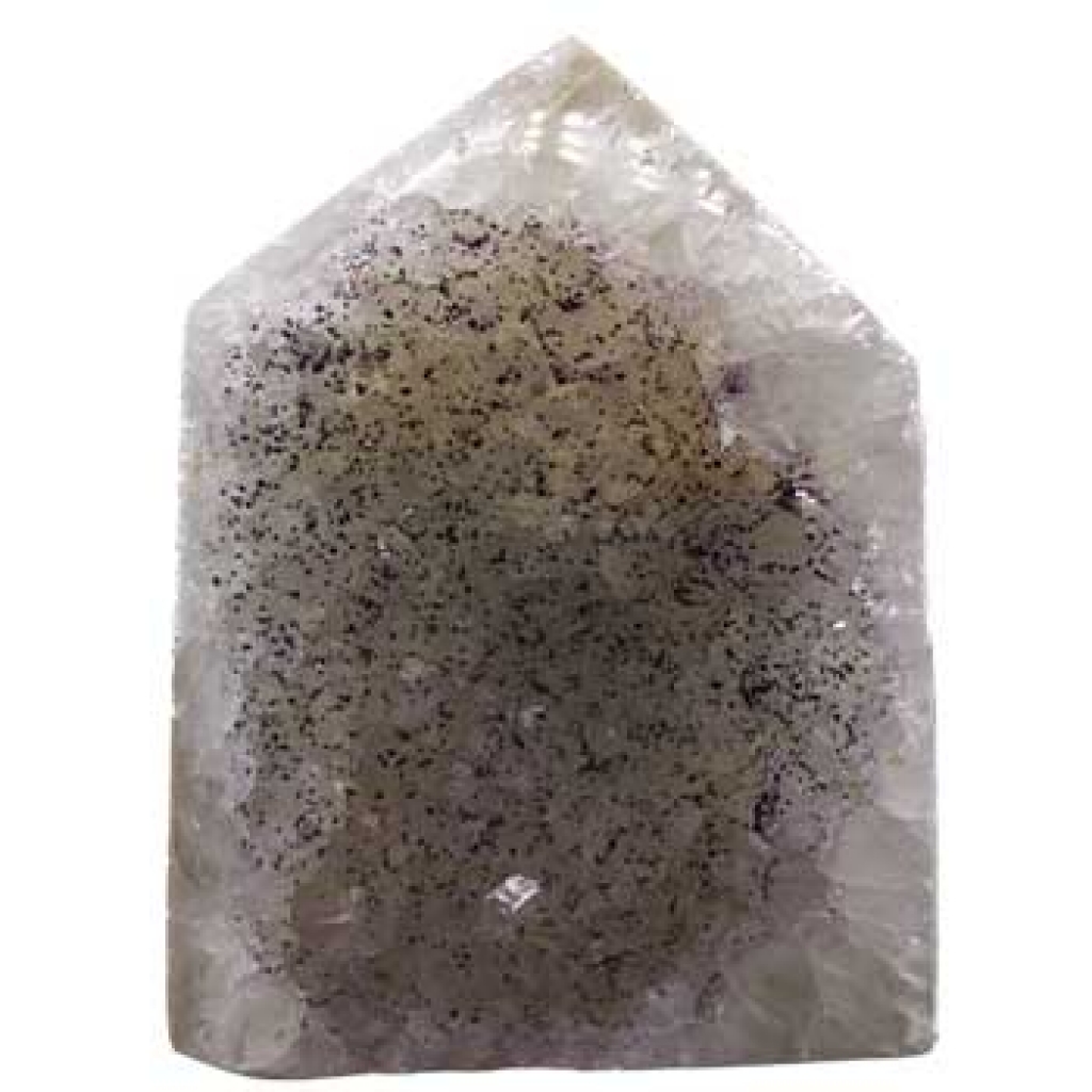 1.9 lb Amethyst Obelisk with Druse