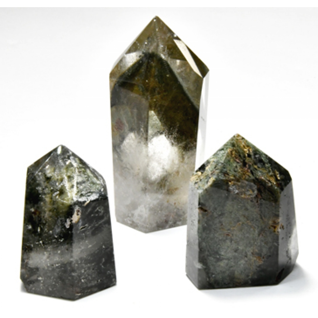 1 lb Quartz Obelisks with Inclusions - 1-3