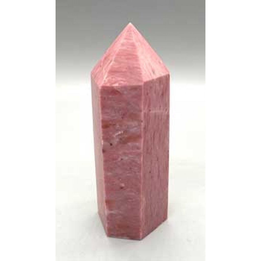 Rhodonite Obelisk: Unique Energies (Approx. 3