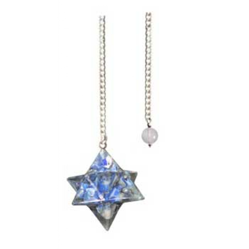 Merkabah Lapis Orgone Pendulum - Healing Tool