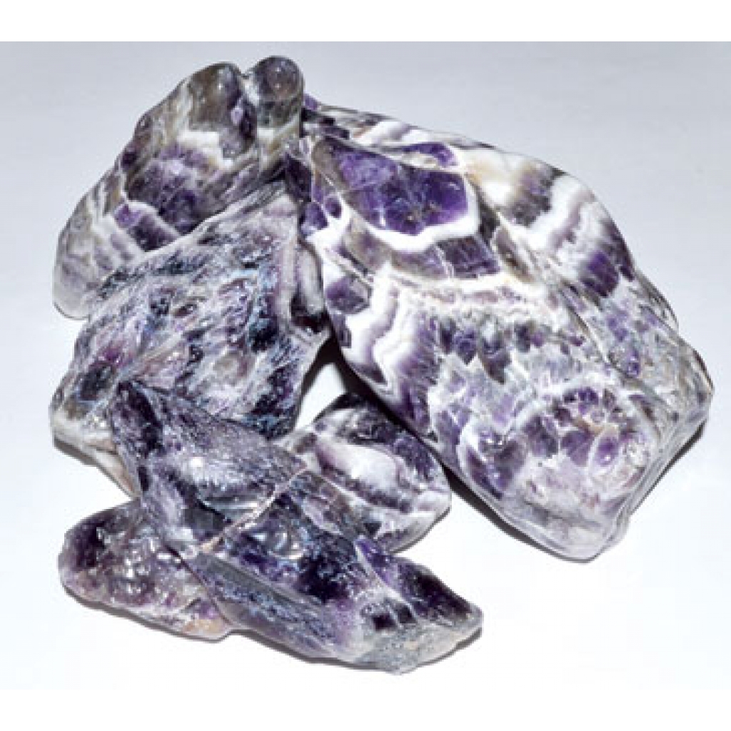 5 Kg Chevron Amethyst Points - Stress Relief and Growth