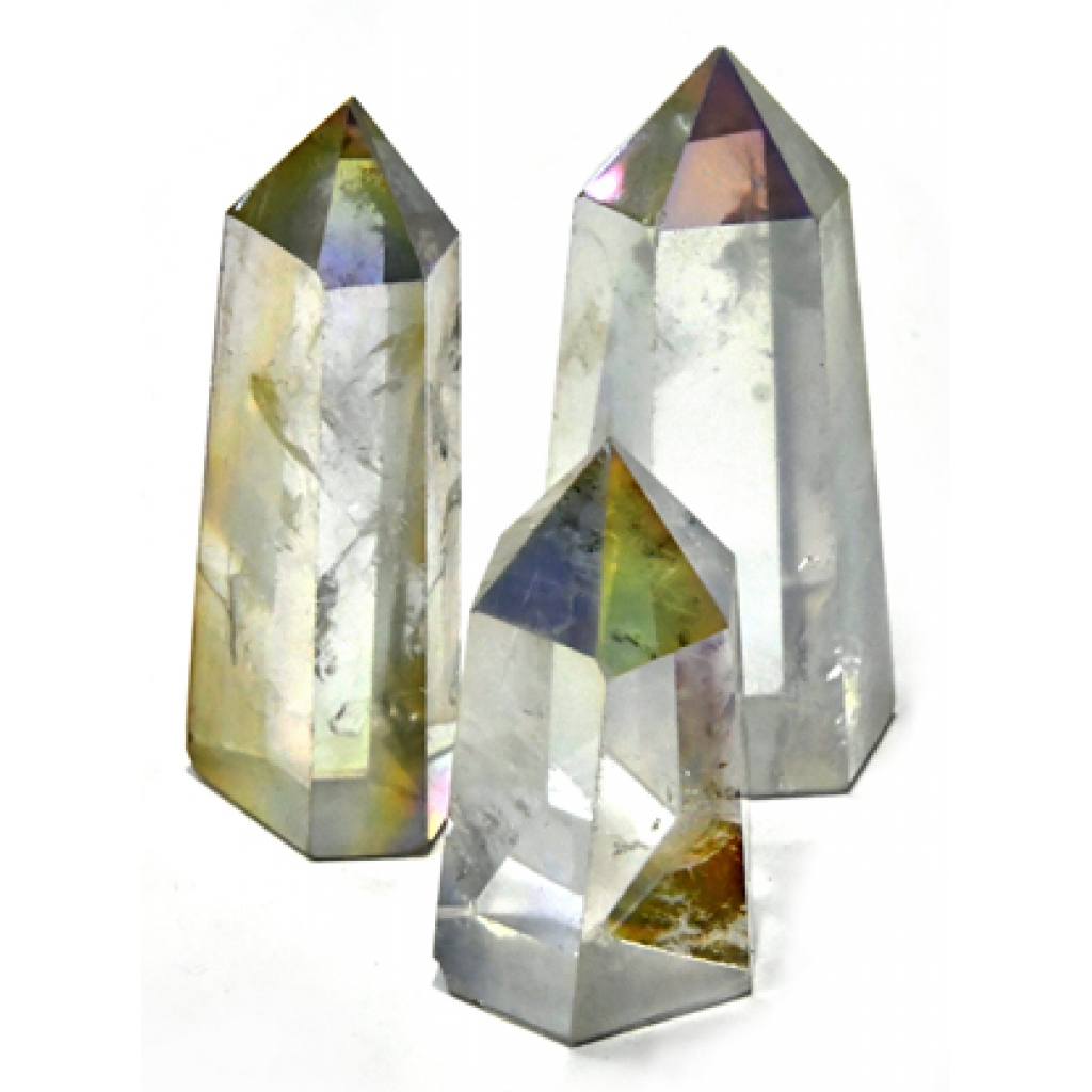 Angel Aura Quartz Point - 1 1/2