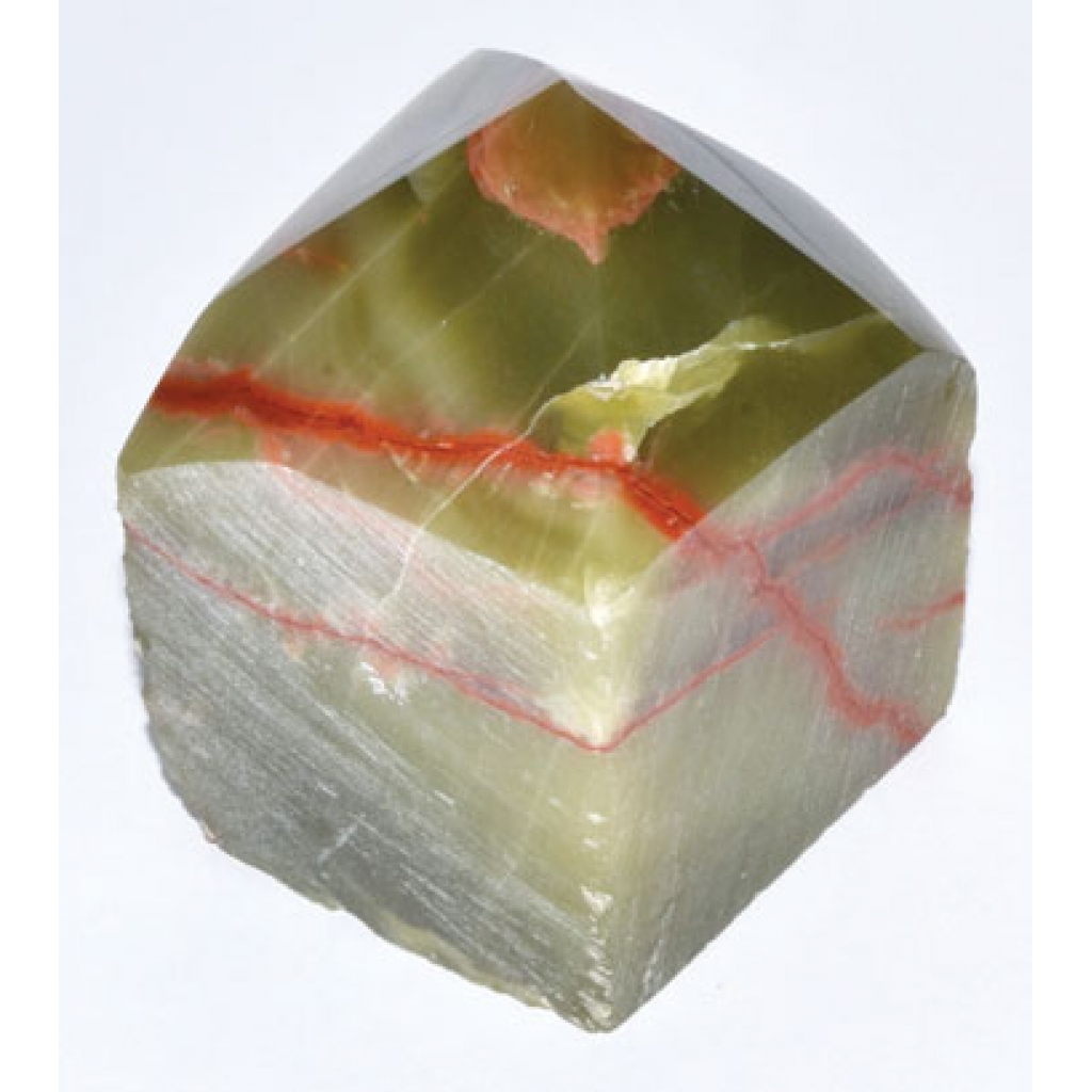 Aragonite Green Polished Point - Tool for Clarity and Stability