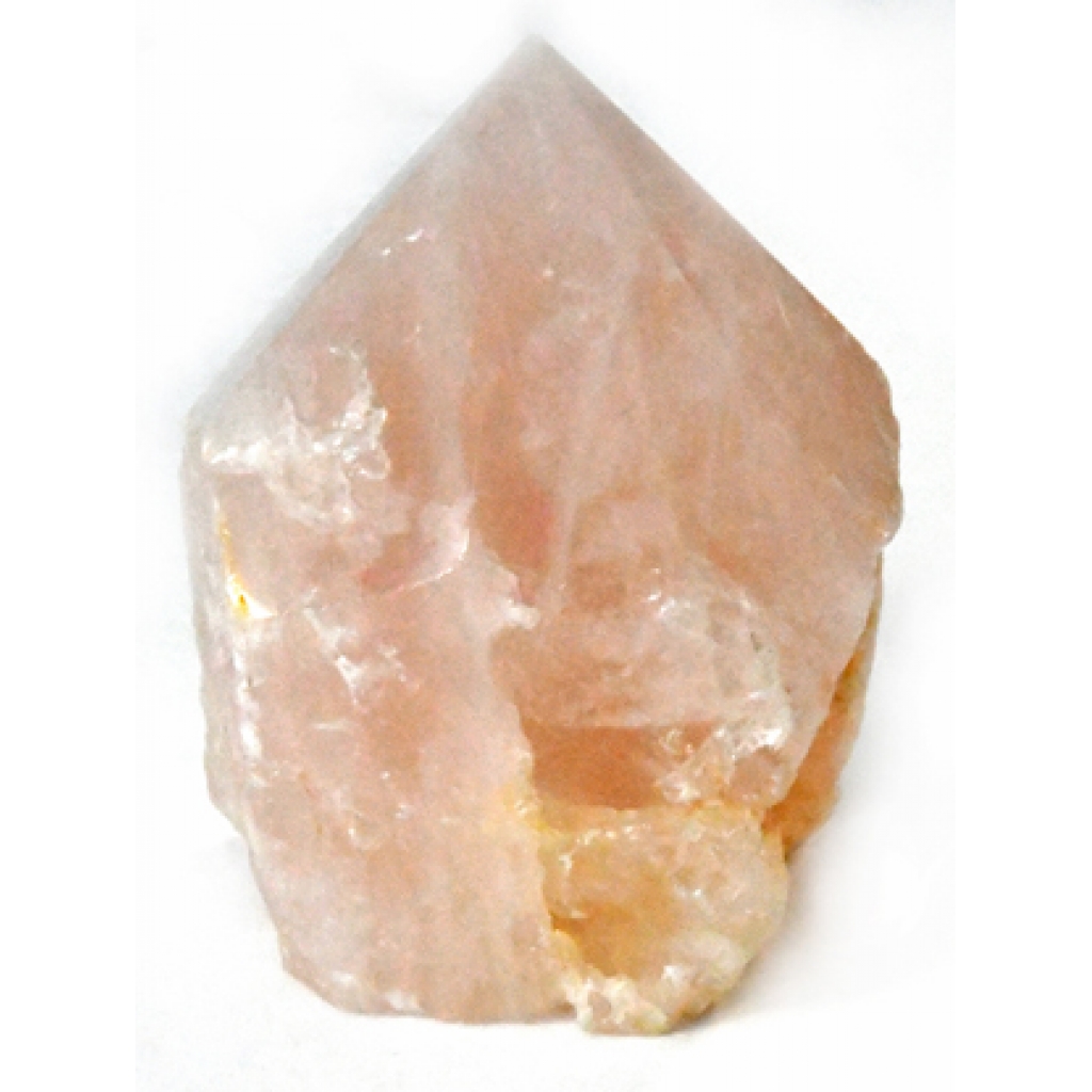 Rose Quartz Top Polished Point - Love and Emotional Healing