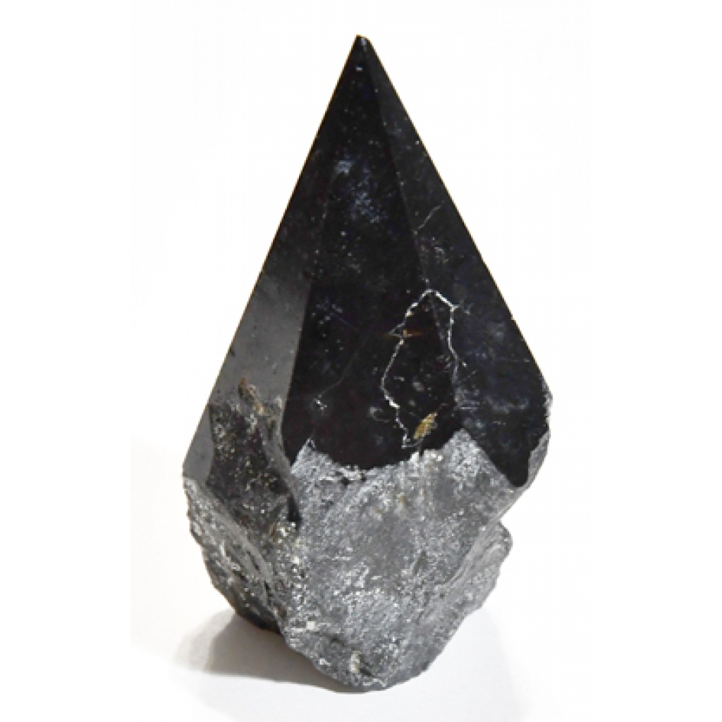 Black Tourmaline Top Polished Point - Protective Gemstone