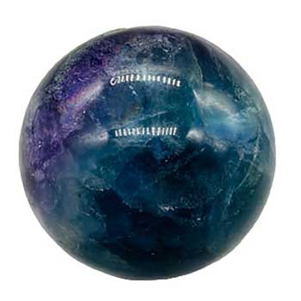 40mm Fluorite Rainbow Sphere