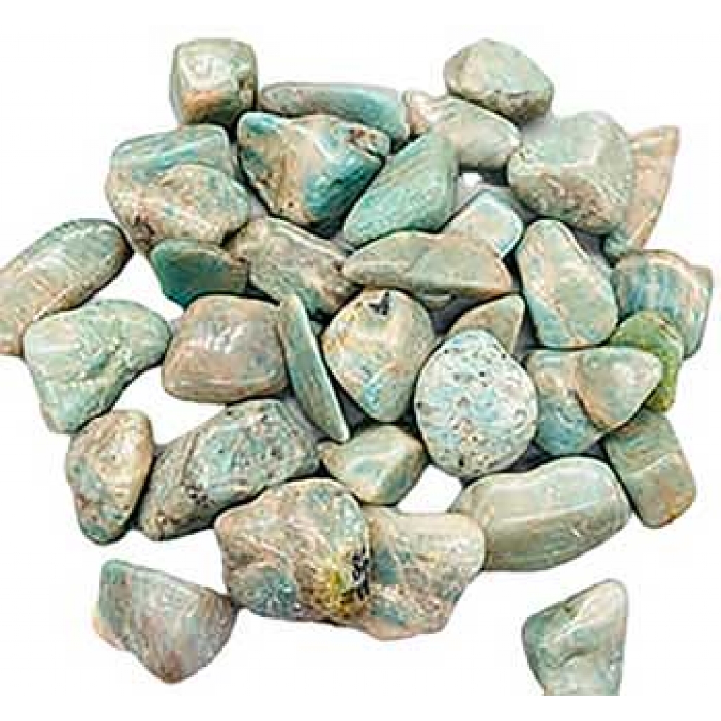 1 lb Tumbled Amazonite Healing Stones