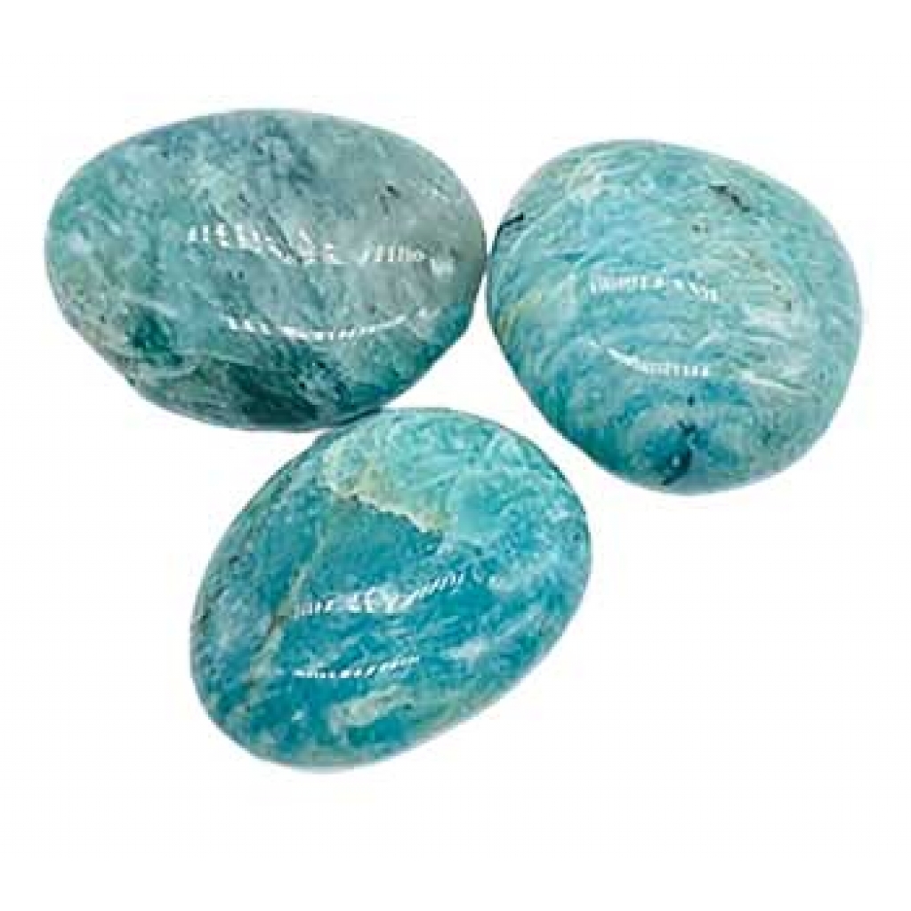 1 lb Amazonite Pebbles: Healing Stones