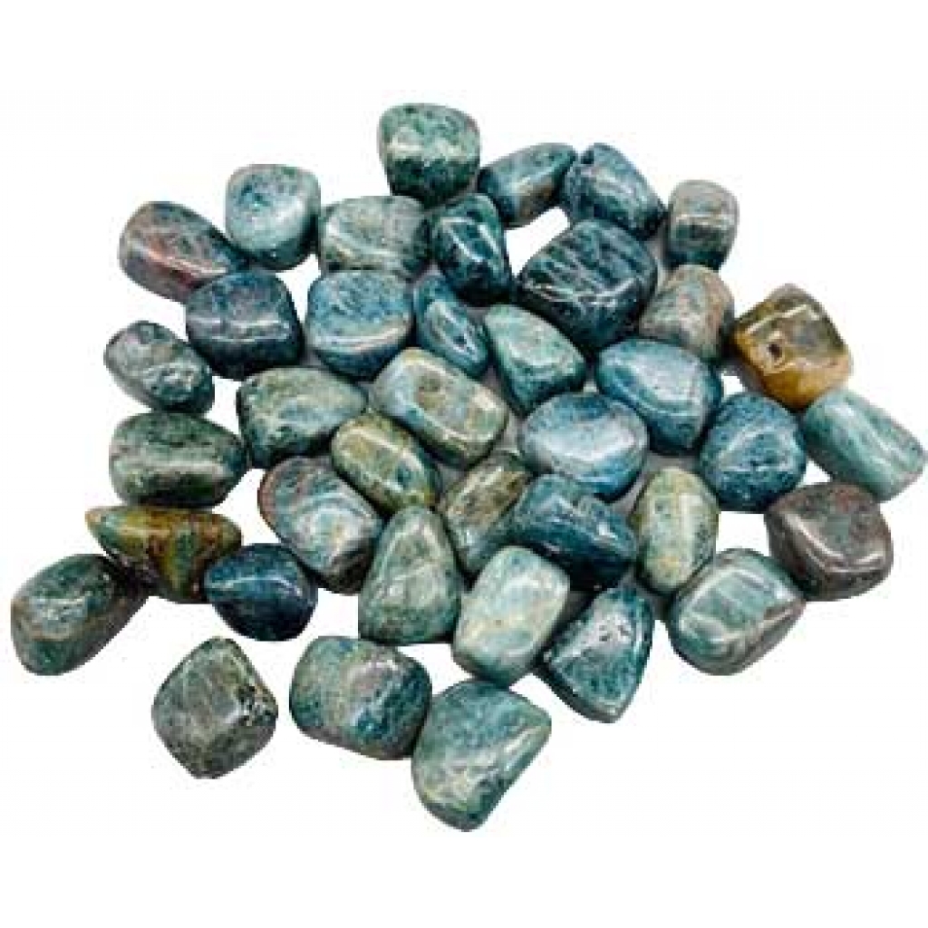 1lb Apatite Tumbled Stones - Grounding Crystal