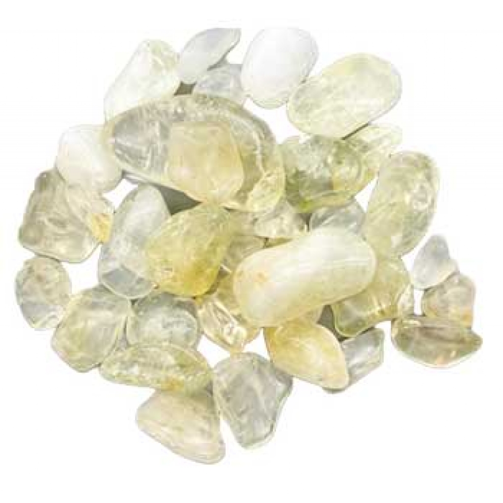 1 lb Opalized Citrine Tumbled Stones - Manifest Dreams