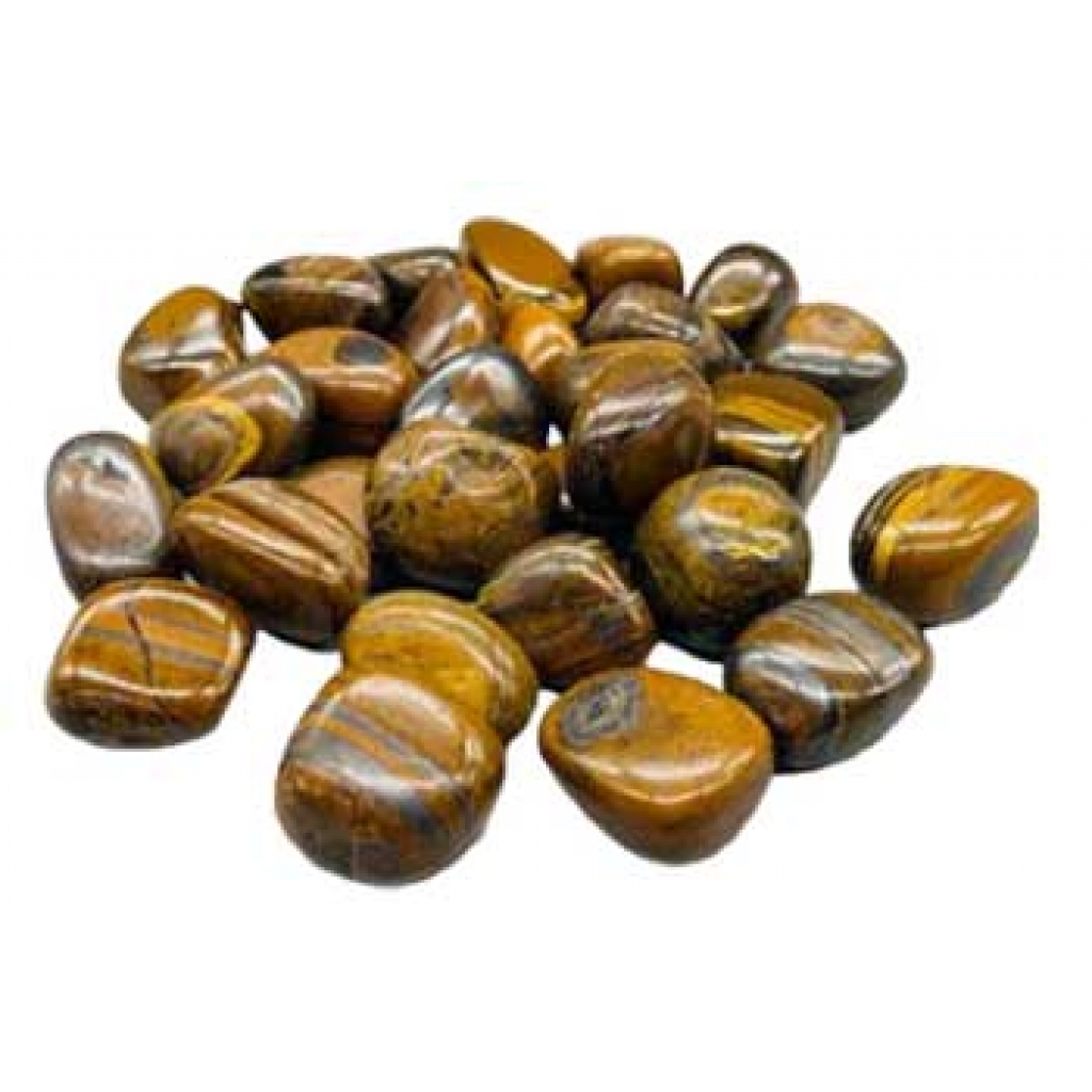 1 lb Tiger Jasper Tumbled Stones