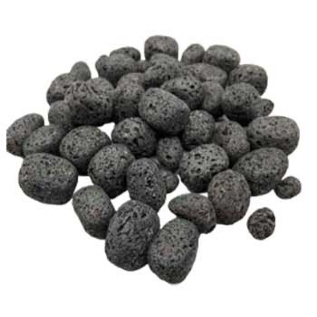 1 lb Tumbled Lava Stones for Grounding Energy