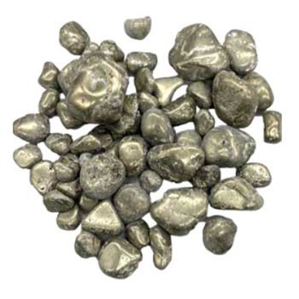 1 lb Tumbled Pyrite Stones