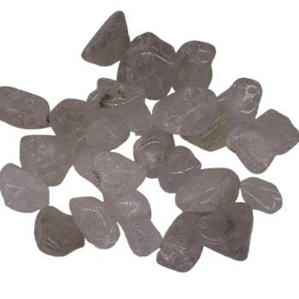 Cracked Quartz Tumbled Stones (1 lb)