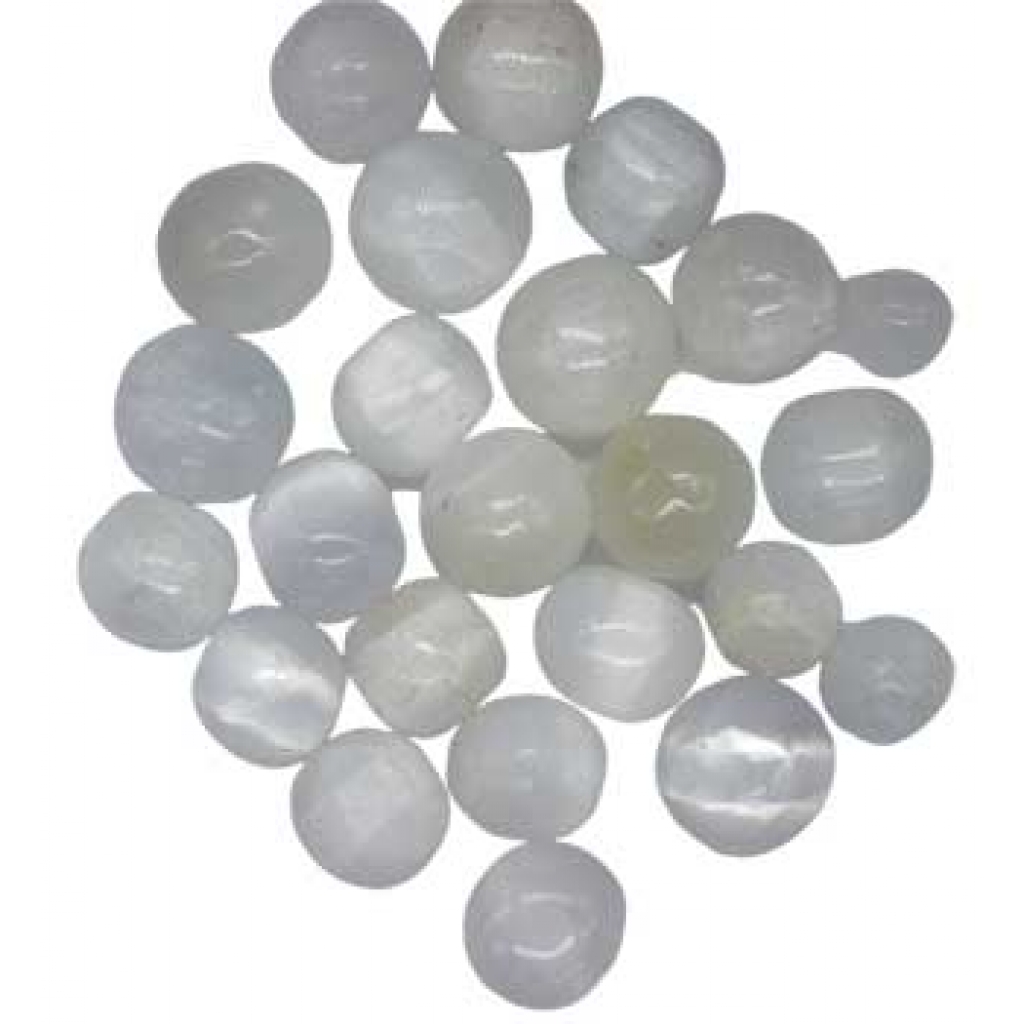 1 lb Selenite Tumbled Stones