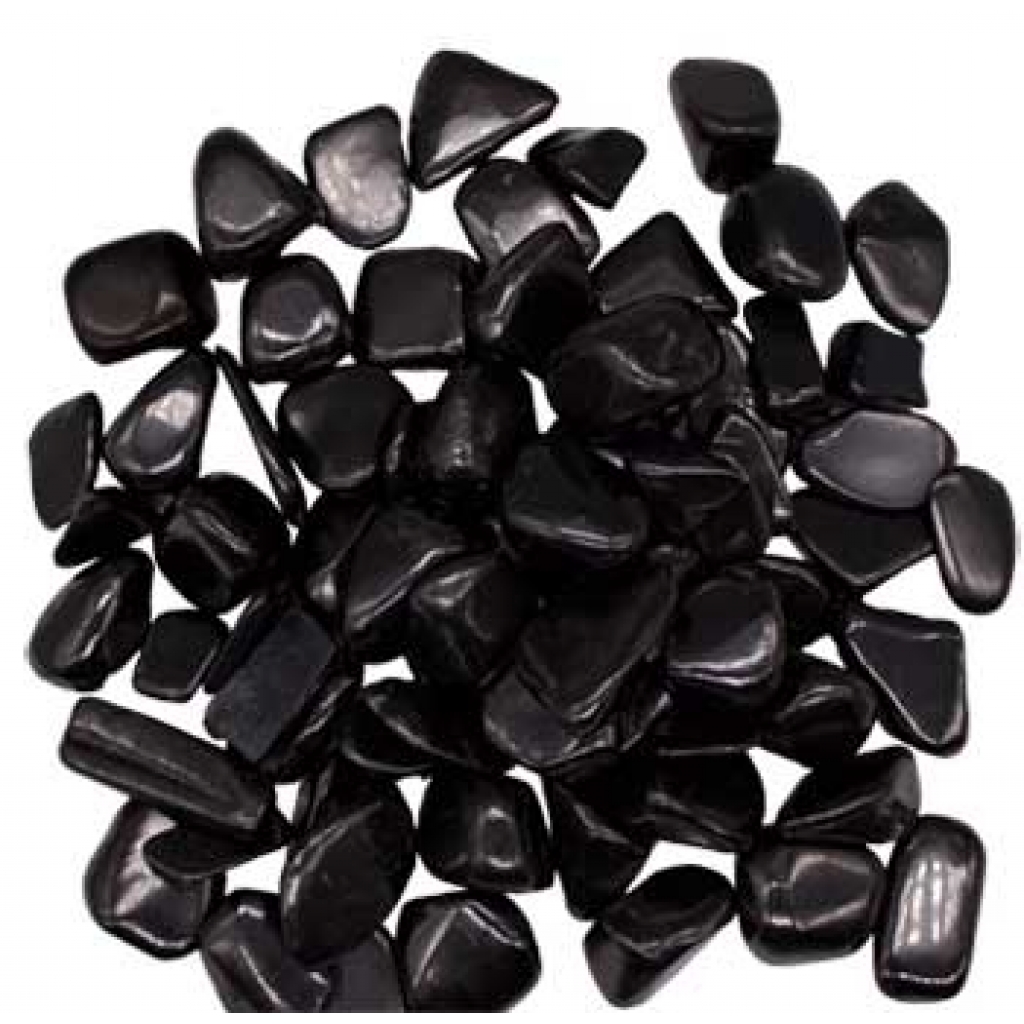 1 lb Shungite Tumbled Stones - Miracle Stone