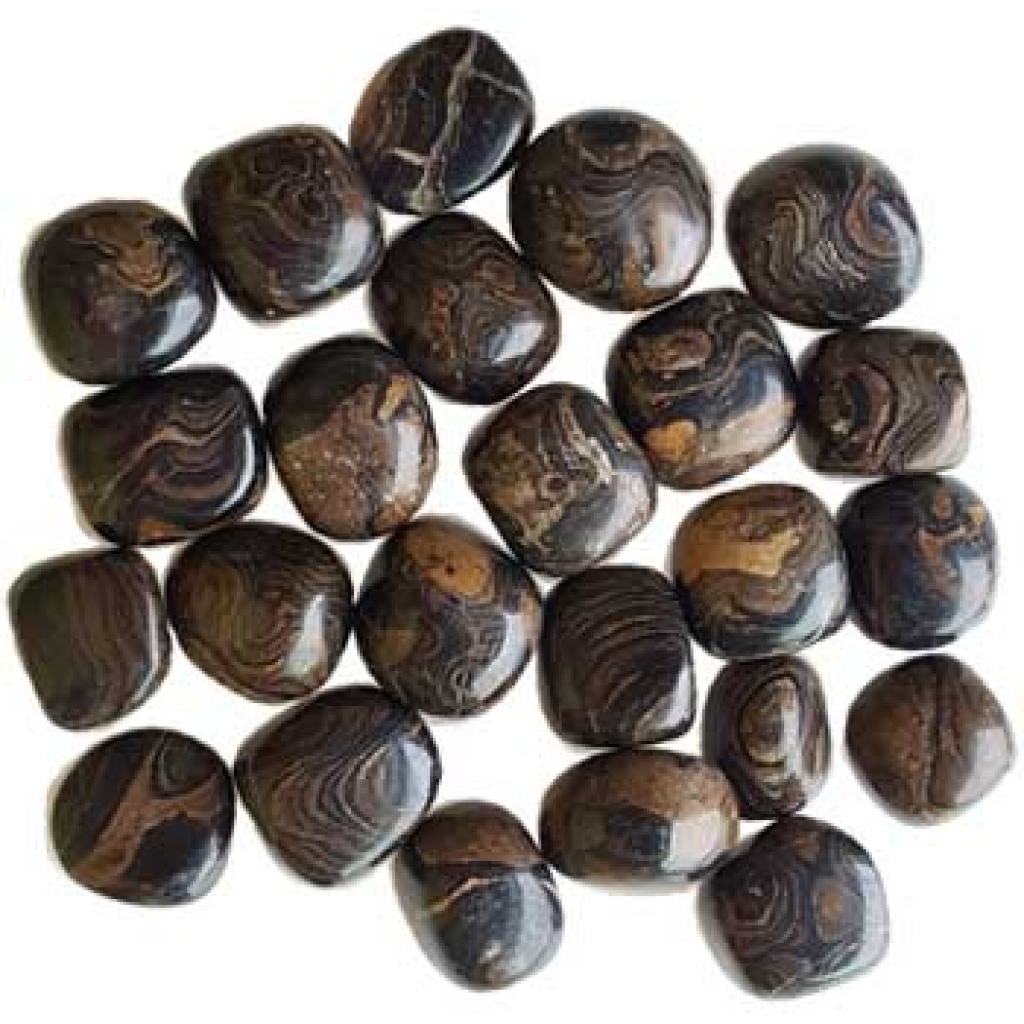 1 lb Stromatolite Tumbled Stones for Healing