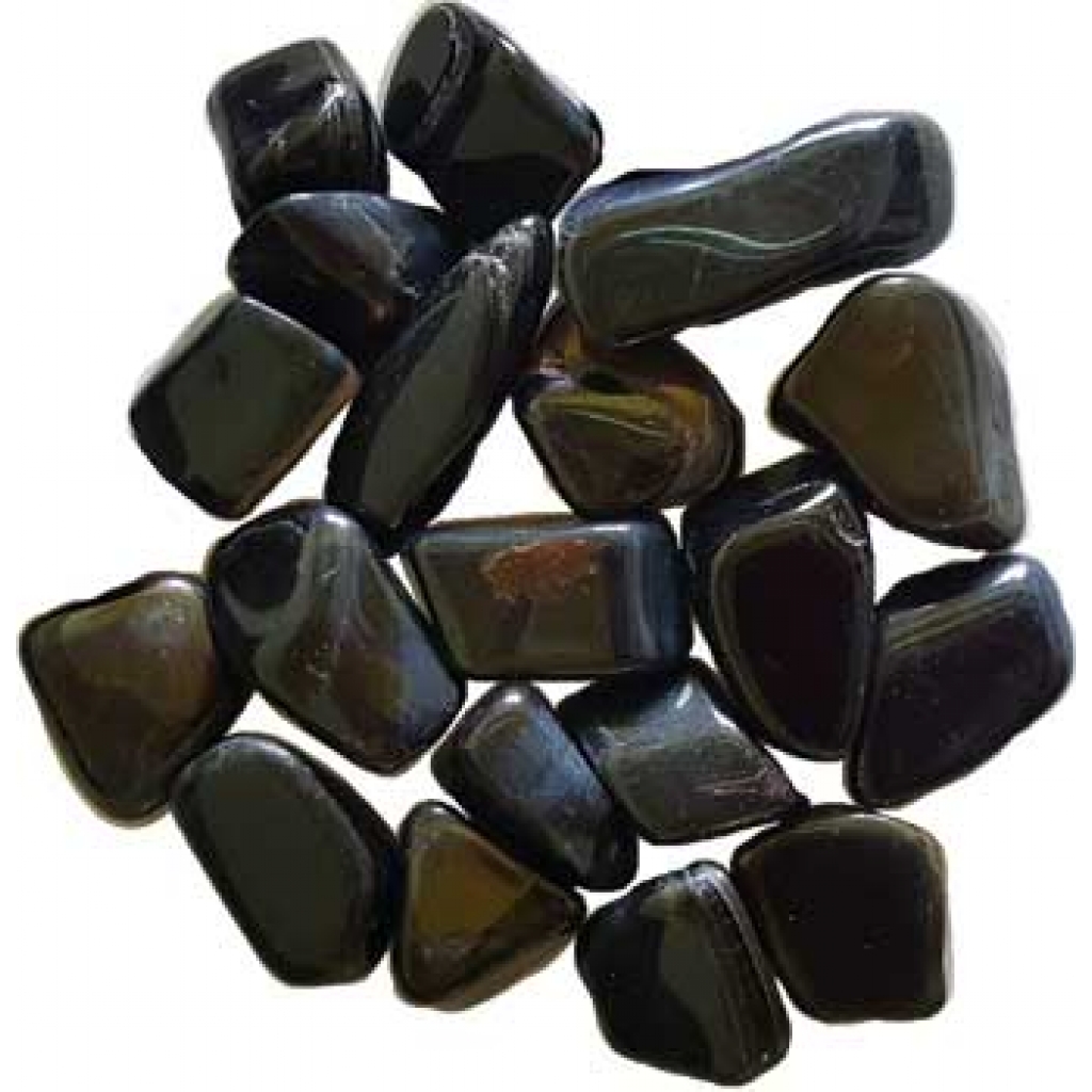 1 lb Yellow Tiger Eye Tumbled Stones