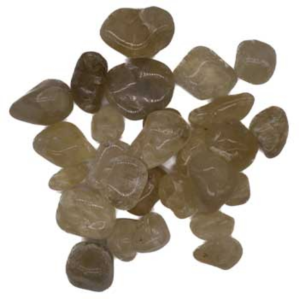 1 lb Natural Topaz Tumbled Stones – Abundance and Joy