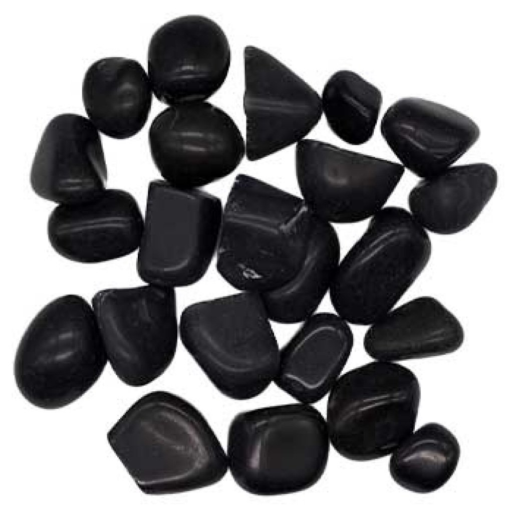 1 lb Black Tourmaline Tumbled Stones