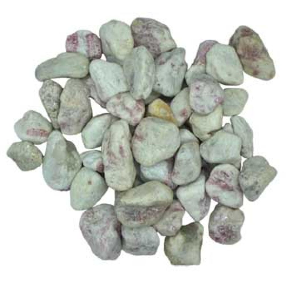 1 lb Pink Tourmaline Tumbled Stones for Emotional Healing