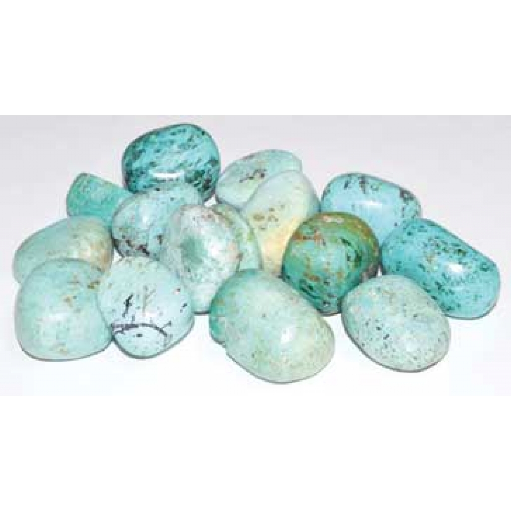 1 lb Tumbled Turquoise Stones