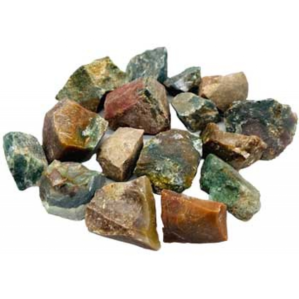 Fancy Jasper Untumbled Stones - 1 lb