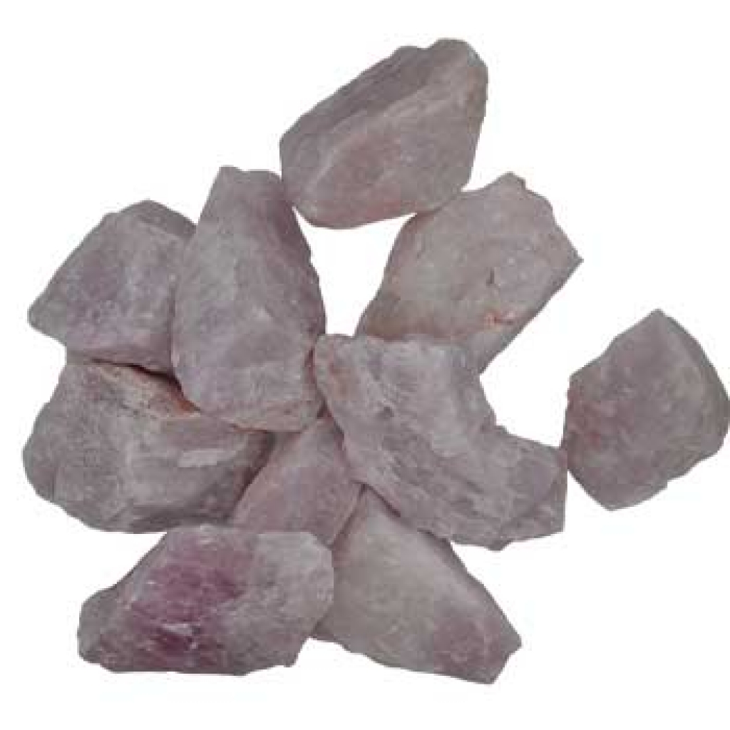 5kg Lavender Quartz Untumbled Stones (2-3