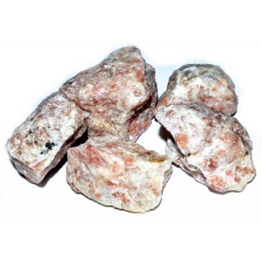 Natural Sunstone Untumbled Stones - 1 lb