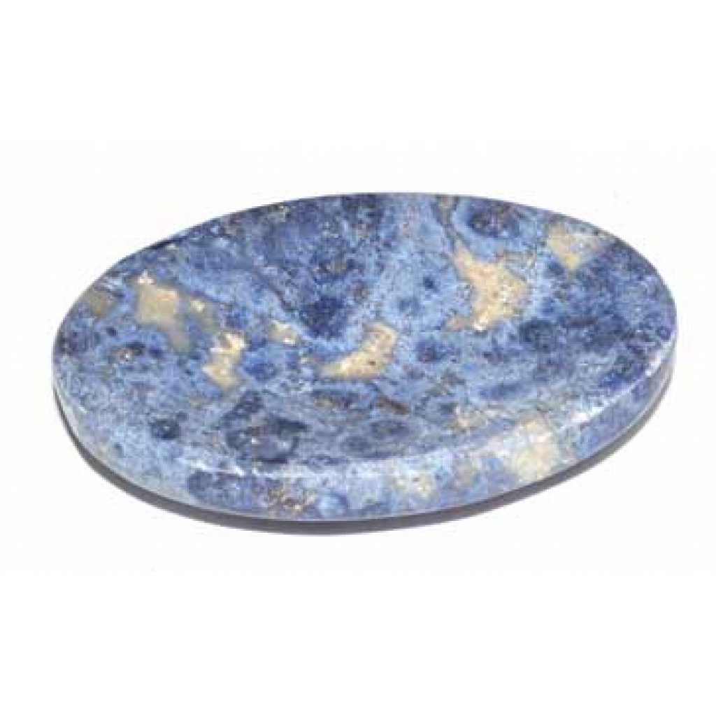 Dumortierite Worry Stone - Unique Healing Touch