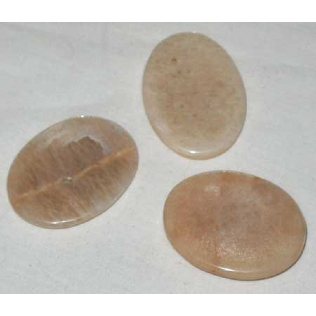 Moonstone Worry Stone - Ancient Greek Tradition