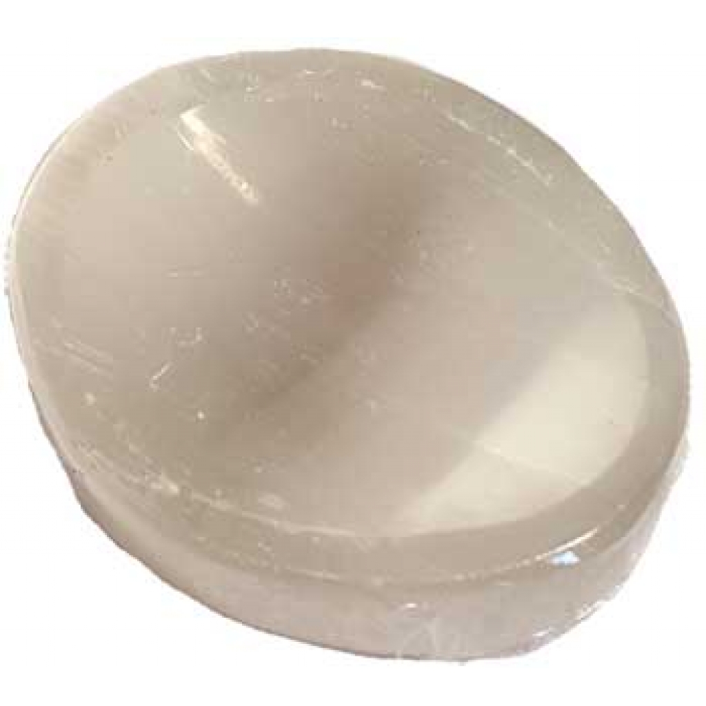 Selenite Worry Stone