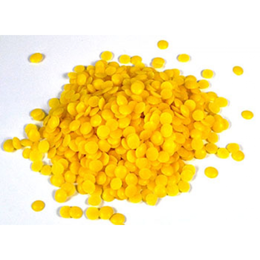 1 Lb Yellow Beeswax Pellets - Purity and Light