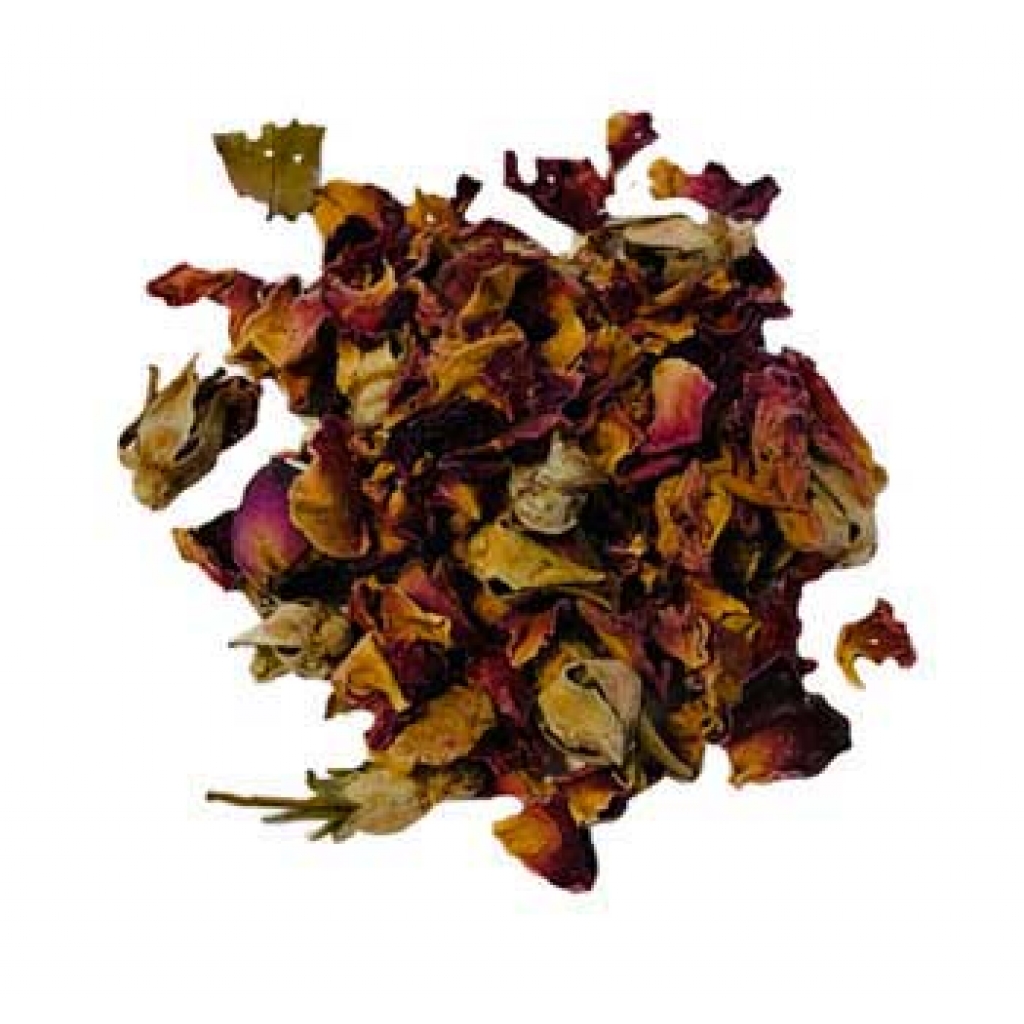 Red Rose Buds & Petals – 2oz (Rosa gallica)