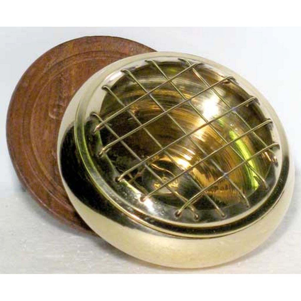 Brass Screen Incense Burner - 3 inches