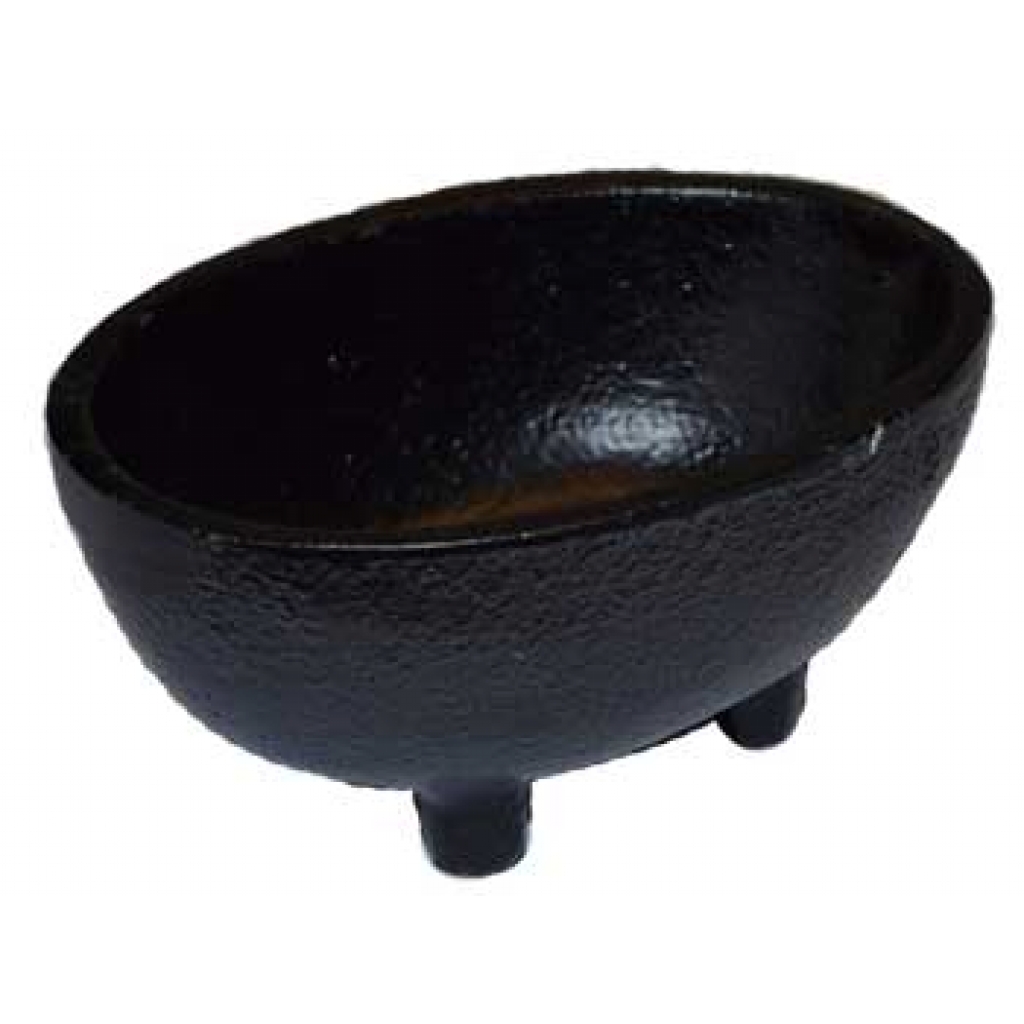 Oval Cast Iron Cauldron - 1 3/4