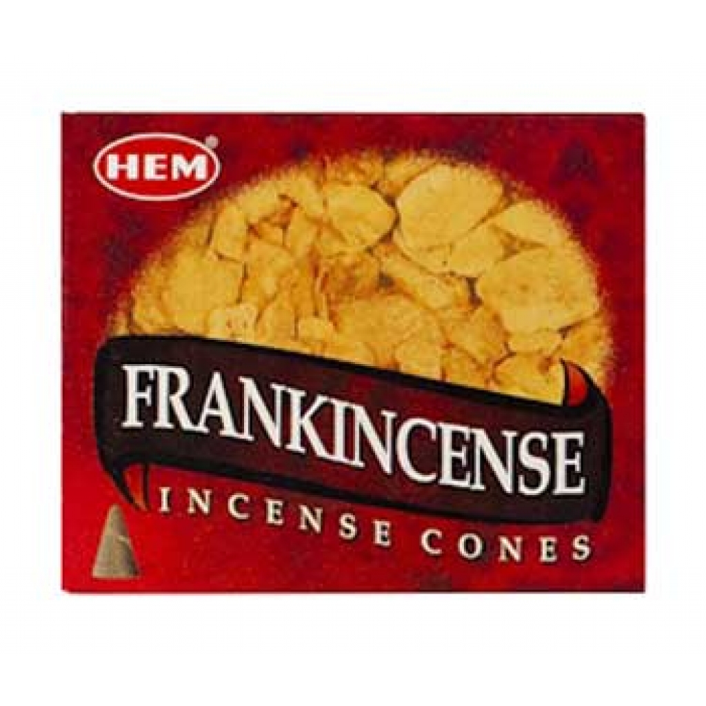 HEM Frankincense Cones with Burner Plate